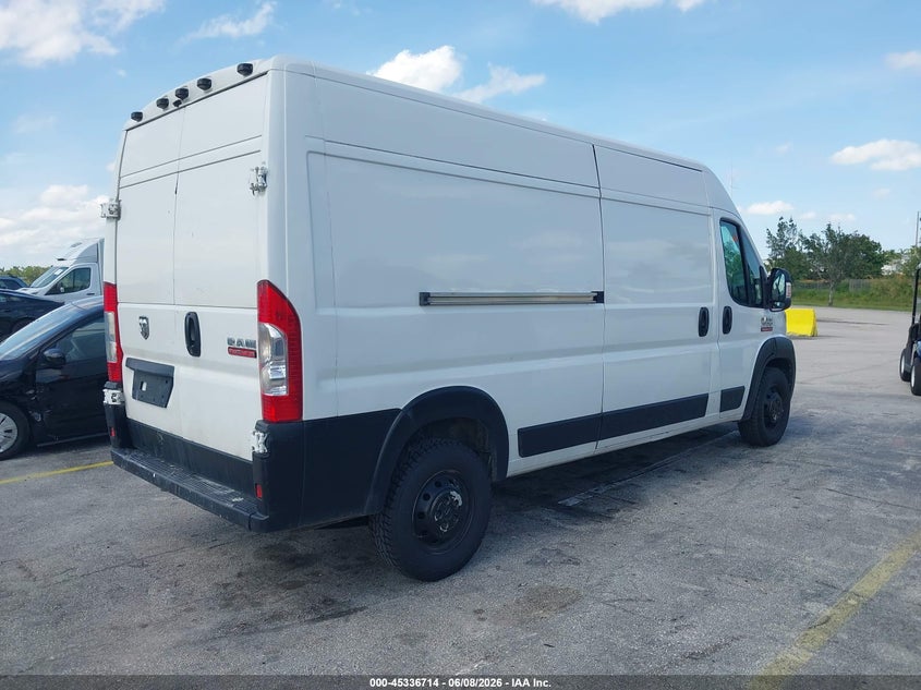 2017 Ram Promaster city VIN 3C6TRVDG6HE526019 IAAI salvage auction — TRANSMISSION, Salvage (Florida), sold $2,250 on 2026-07-09 (photo 4)