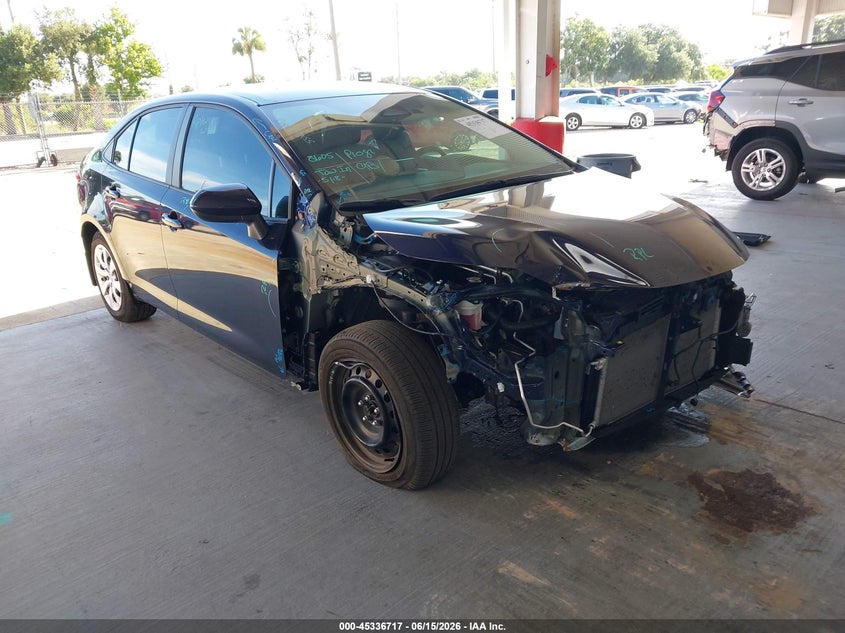 2024 Toyota Corolla VIN 5YFB4MDE5RP209912 IAAI salvage auction — RIGHT FRONT, Rebuildable (Florida), sold $4,250 on 2026-07-29 (photo 1)