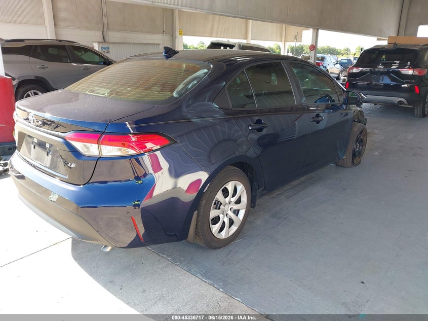 2024 Toyota Corolla VIN 5YFB4MDE5RP209912 IAAI salvage auction — RIGHT FRONT, Rebuildable (Florida), sold $4,250 on 2026-07-29 (photo 4)
