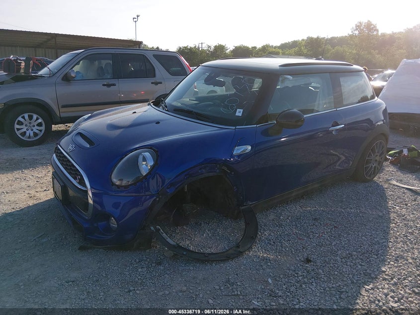 2019 Mini Hard top VIN WMWXP7C58K2H60730 IAAI salvage auction — LEFT FRONT, Wait Title, sold $2,000 on 2026-09-04 (photo 2)