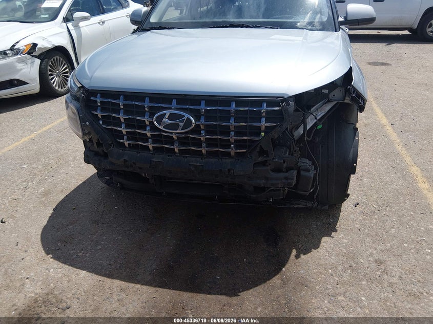 2021 Hyundai Venue VIN KMHRC8A33MU100559 IAAI salvage auction — FRONT END, Salvage (Colorado), sold $3,050 on 2026-07-10 (photo 6)