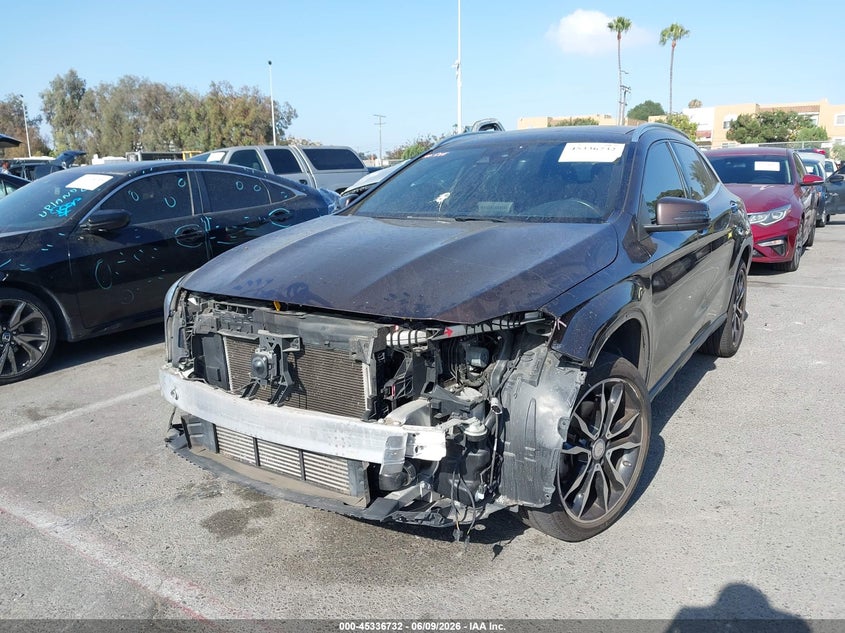 2016 Mercedes-benz Gla-klasse VIN WDCTG4EB8GJ251244 IAAI salvage auction — FRONT END, Salvage Title, sold $4,050 on 2026-07-16 (photo 2)