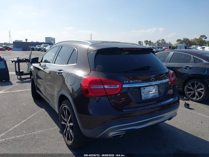 2016 Mercedes-benz Gla-klasse VIN WDCTG4EB8GJ251244 IAAI salvage auction — FRONT END, Salvage Title, sold $4,050 on 2026-07-16 (photo 3)