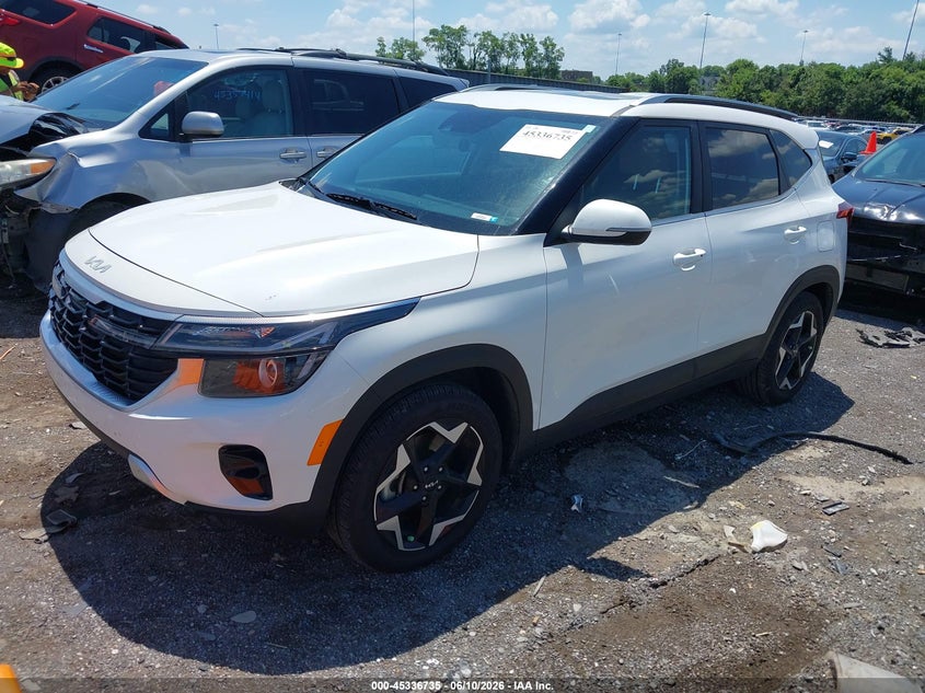 2024 Kia Seltos VIN KNDERCAA6R7499301 IAAI salvage auction — RIGHT SIDE, Salvage (Tennessee), sold $12,175 on 2026-07-09 (photo 2)