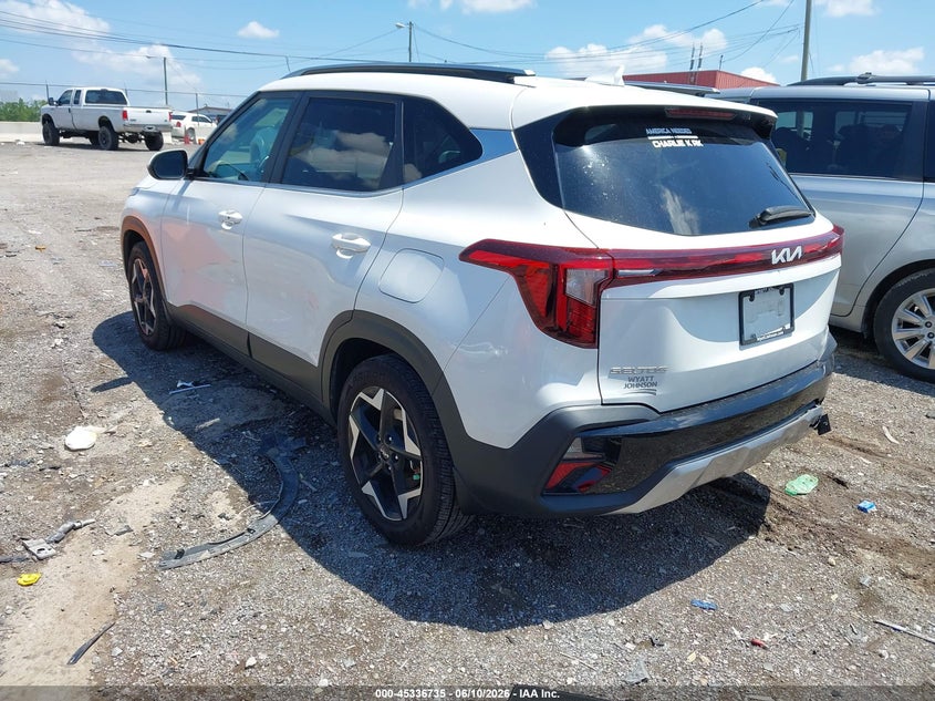 2024 Kia Seltos VIN KNDERCAA6R7499301 IAAI salvage auction — RIGHT SIDE, Salvage (Tennessee), sold $12,175 on 2026-07-09 (photo 3)