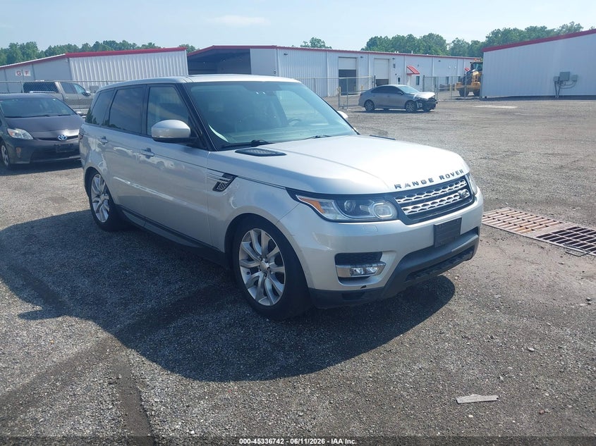 2014 Land rover Range rover sport VIN SALWR2WFXEA328625 IAAI salvage auction — NORMAL WEAR, Clear (Pennsylvania), sold $1,300 on 2026-07-30 (photo 1)