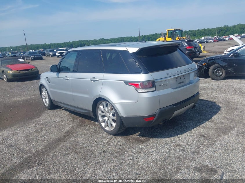 2014 Land rover Range rover sport VIN SALWR2WFXEA328625 IAAI salvage auction — NORMAL WEAR, Clear (Pennsylvania), sold $1,300 on 2026-07-30 (photo 3)