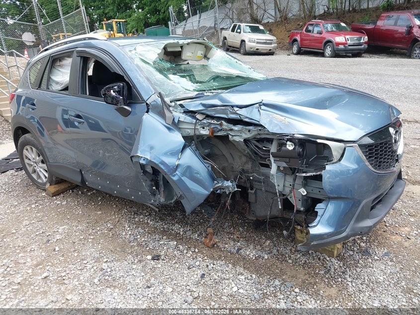 2014 Mazda Cx-5 VIN JM3KE4BE5E0422712 IAAI salvage auction — ROLLOVER, Salvage (Pennsylvania), sold $700 on 2026-07-14 (photo 1)