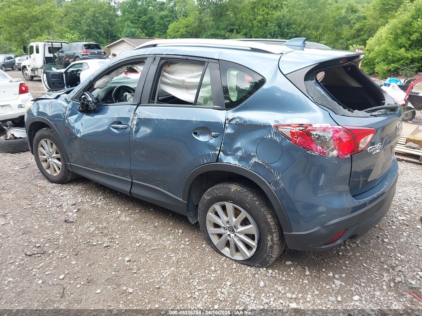 2014 Mazda Cx-5 VIN JM3KE4BE5E0422712 IAAI salvage auction — ROLLOVER, Salvage (Pennsylvania), sold $700 on 2026-07-14 (photo 3)