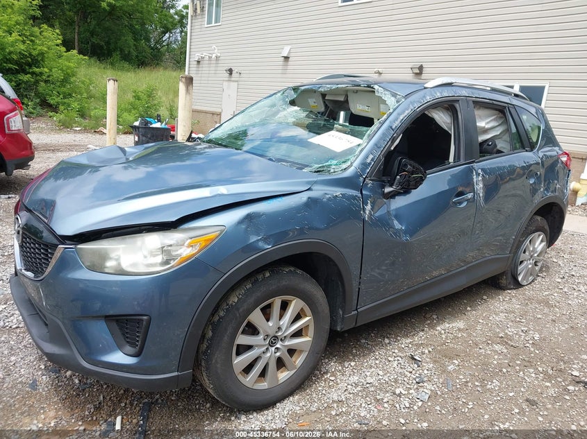 2014 Mazda Cx-5 VIN JM3KE4BE5E0422712 IAAI salvage auction — ROLLOVER, Salvage (Pennsylvania), sold $700 on 2026-07-14 (photo 6)