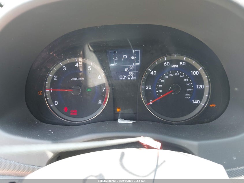2017 Hyundai Accent VIN KMHCT4AE3HU337218 IAAI salvage auction — FRONT END, Salvage (Tennessee), sold $875 on 2026-07-15 (photo 7)