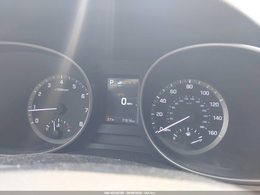 2018 Hyundai Santa fe VIN 5NMZU3LB8JH052746 IAAI salvage auction — REAR END, Salvage (North Carolina), sold $3,400 on 2026-07-23 (photo 7)