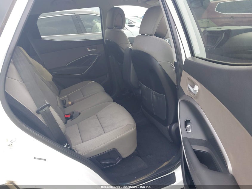 2018 Hyundai Santa fe VIN 5NMZU3LB8JH052746 IAAI salvage auction — REAR END, Salvage (North Carolina), sold $3,400 on 2026-07-23 (photo 8)