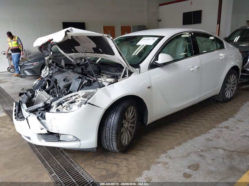 2011 Buick Regal VIN W04GN5EC2B1012092 IAAI salvage auction — FRONT END, Clear (Michigan), sold $350 on 2026-07-13 (photo 2)
