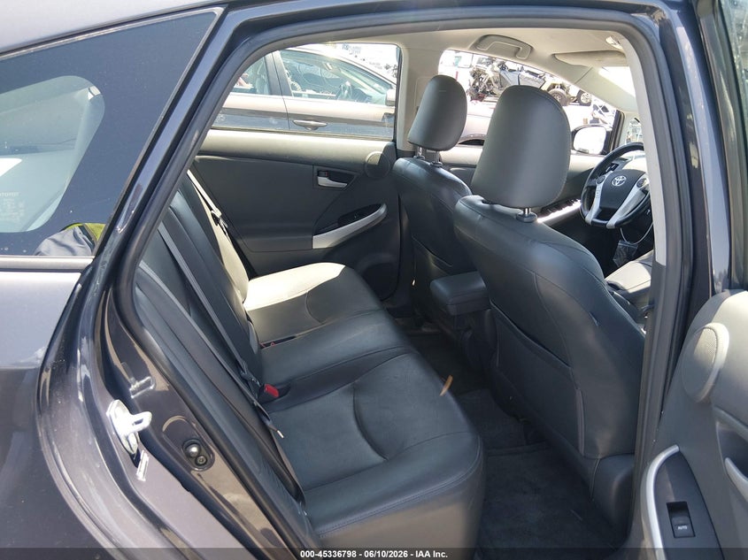 2011 Toyota Prius VIN JTDKN3DU4B0278685 IAAI salvage auction — REAR END, Salvage (California), sold $2,850 on 2026-07-16 (photo 8)