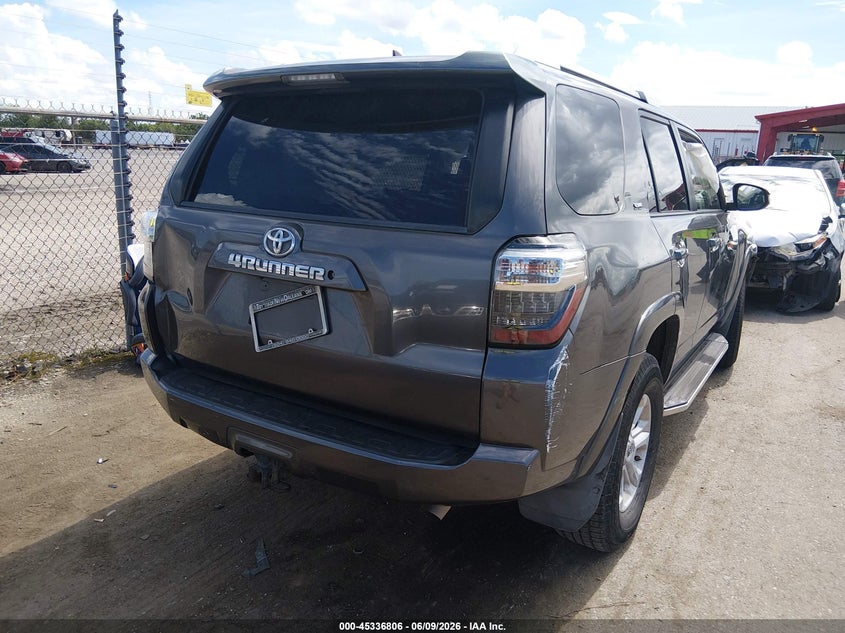 2014 Toyota 4runner VIN JTEZU5JR9E5079082 IAAI salvage auction — ROLLOVER, Salvage (Louisiana), sold $7,650 on 2026-07-13 (photo 4)