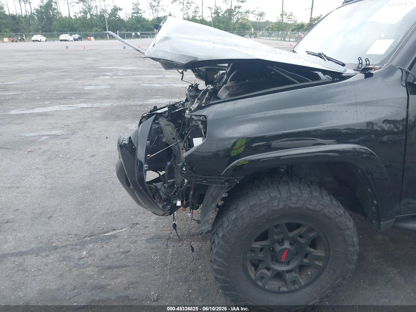 2021 Toyota 4runner VIN JTEEU5JR1M5230686 IAAI salvage auction — FRONT END, Certificate Of Destruction (Florida), sold $5,500 on 2026-07-14 (photo 6)