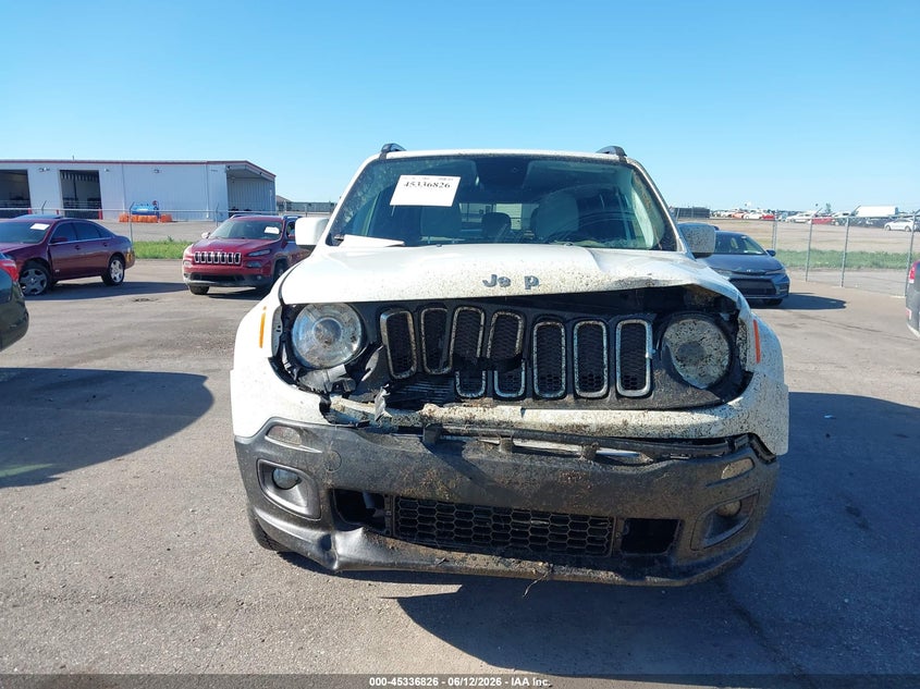 2018 Jeep Renegade VIN ZACCJBBB4JPH98308 IAAI salvage auction — FRONT END, Prior Salvage (Minnesota), sold $1,400 on 2026-08-21 (photo 6)