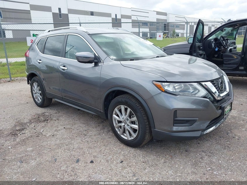 2019 Nissan Rogue VIN KNMAT2MT1KP513585 IAAI salvage auction — REAR END, Original (Texas), sold $4,500 on 2026-07-17 (photo 1)