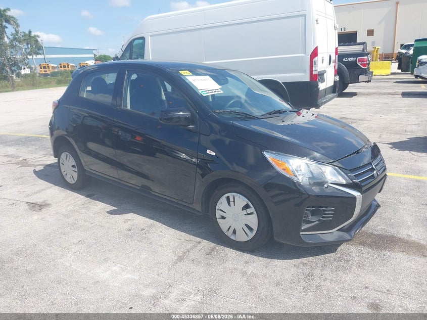 2024 Mitsubishi Mirage VIN ML32AUHJ5RH030154 IAAI salvage auction — SIDE, Salvage Title, sold $5,450 on 2026-07-09 (photo 1)
