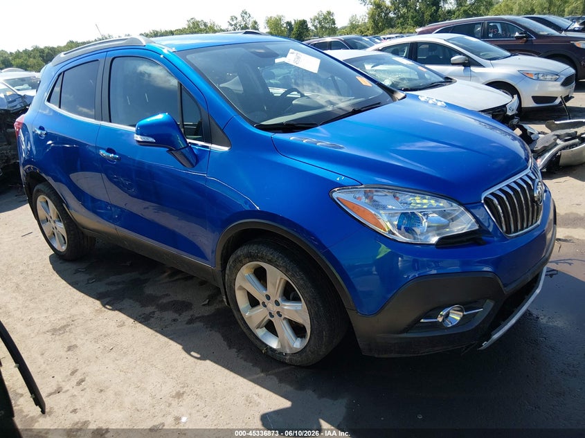 2015 Buick Encore VIN KL4CJFSB6FB271194 IAAI salvage auction — LEFT FRONT, Salvage (Ohio), sold $1,600 on 2026-07-28 (photo 1)
