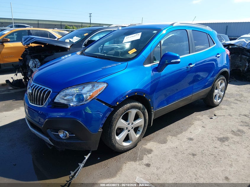 2015 Buick Encore VIN KL4CJFSB6FB271194 IAAI salvage auction — LEFT FRONT, Salvage (Ohio), sold $1,600 on 2026-07-28 (photo 2)