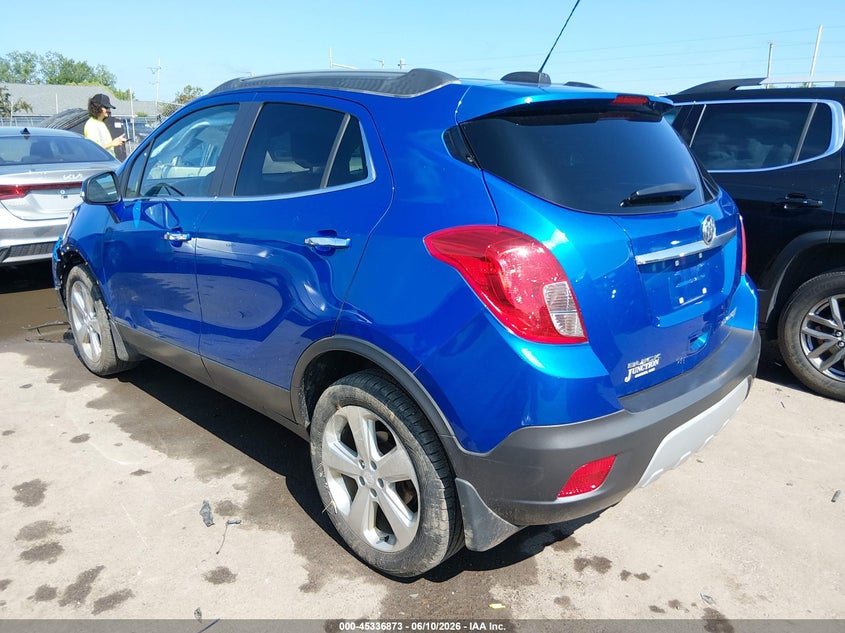 2015 Buick Encore VIN KL4CJFSB6FB271194 IAAI salvage auction — LEFT FRONT, Salvage (Ohio), sold $1,600 on 2026-07-28 (photo 3)