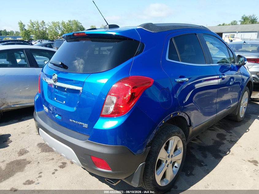 2015 Buick Encore VIN KL4CJFSB6FB271194 IAAI salvage auction — LEFT FRONT, Salvage (Ohio), sold $1,600 on 2026-07-28 (photo 4)