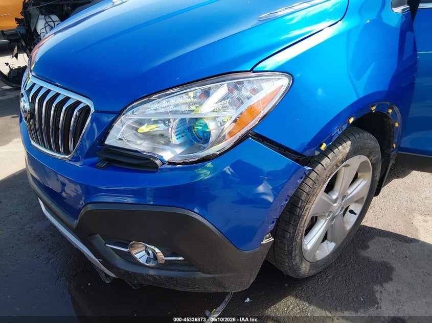 2015 Buick Encore VIN KL4CJFSB6FB271194 IAAI salvage auction — LEFT FRONT, Salvage (Ohio), sold $1,600 on 2026-07-28 (photo 6)