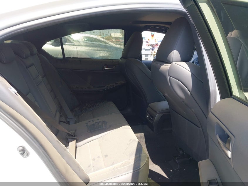 2021 Lexus Is VIN JTHGZ1B21M5047506 IAAI salvage auction — LEFT SIDE, Salvage (California), sold $13,100 on 2026-07-13 (photo 8)