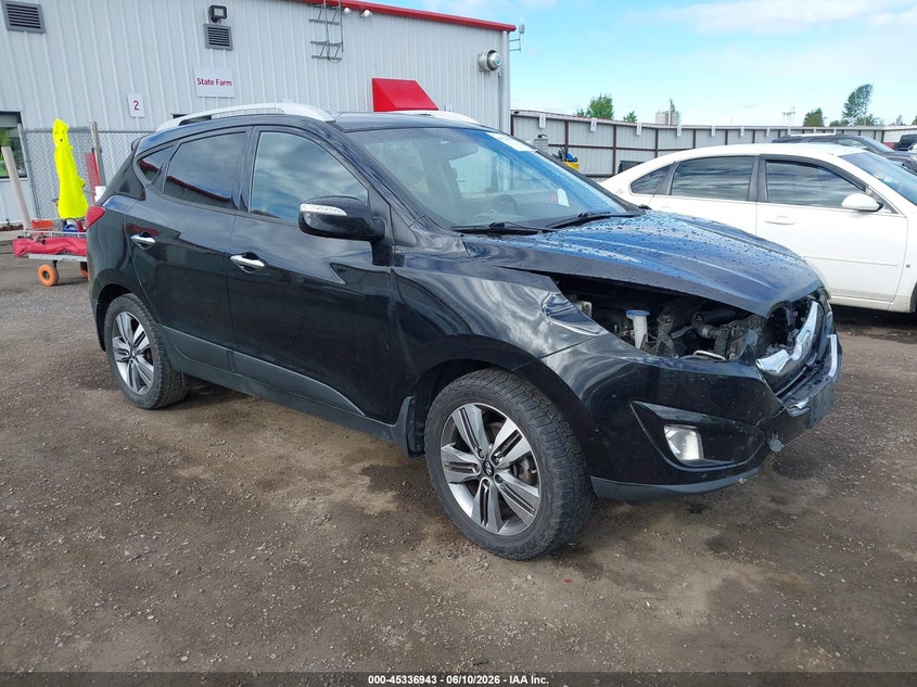 2015 Hyundai Tucson VIN KM8JUCAG6FU957459 IAAI salvage auction — FRONT END, Bill Of Sale (Washington), sold $500 on 2026-07-21 (photo 1)