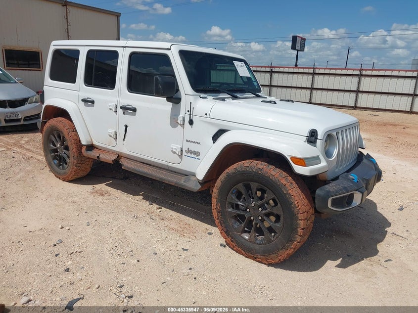 2023 Jeep Grand wagoneer VIN 1C4JJXP62PW515156 IAAI salvage auction — FRONT END, Salvage Title, sold $11,500 on 2026-08-13 (photo 1)