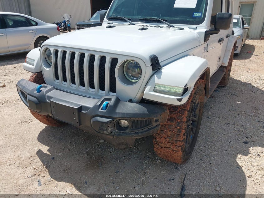 2023 Jeep Grand wagoneer VIN 1C4JJXP62PW515156 IAAI salvage auction — FRONT END, Salvage Title, sold $11,500 on 2026-08-13 (photo 6)