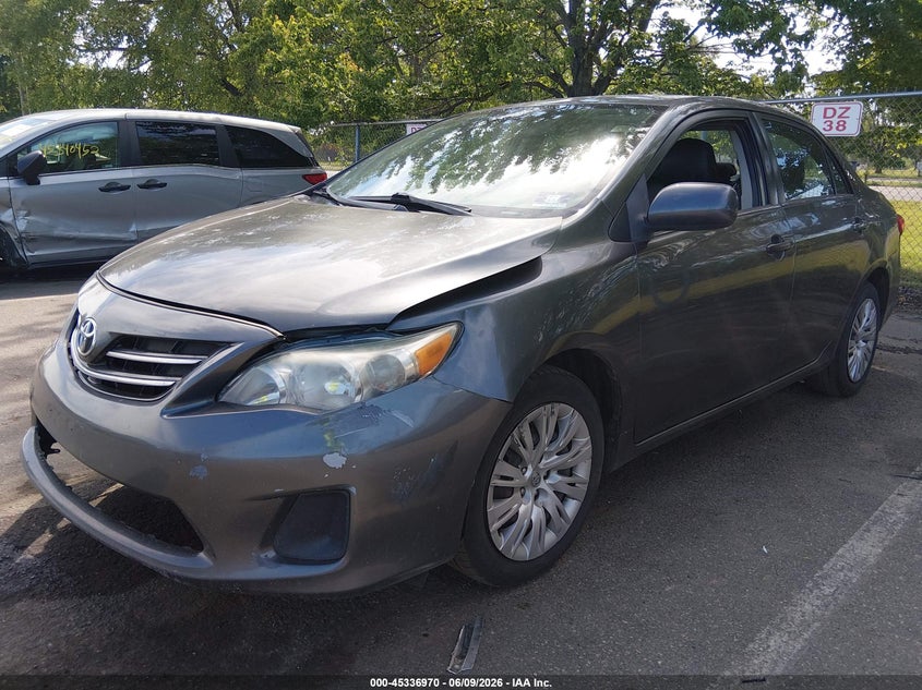 2013 Toyota Corolla VIN 2T1BU4EE9DC958364 IAAI salvage auction — FRONT END, Salvage (New Jersey), sold $1,800 on 2026-07-11 (photo 2)