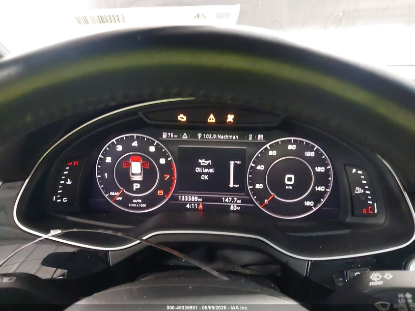 2017 Audi Q7 VIN WA1LAAF72HD027428 IAAI salvage auction — RIGHT SIDE, Clear (Virginia), sold $2,150 on 2026-07-30 (photo 7)