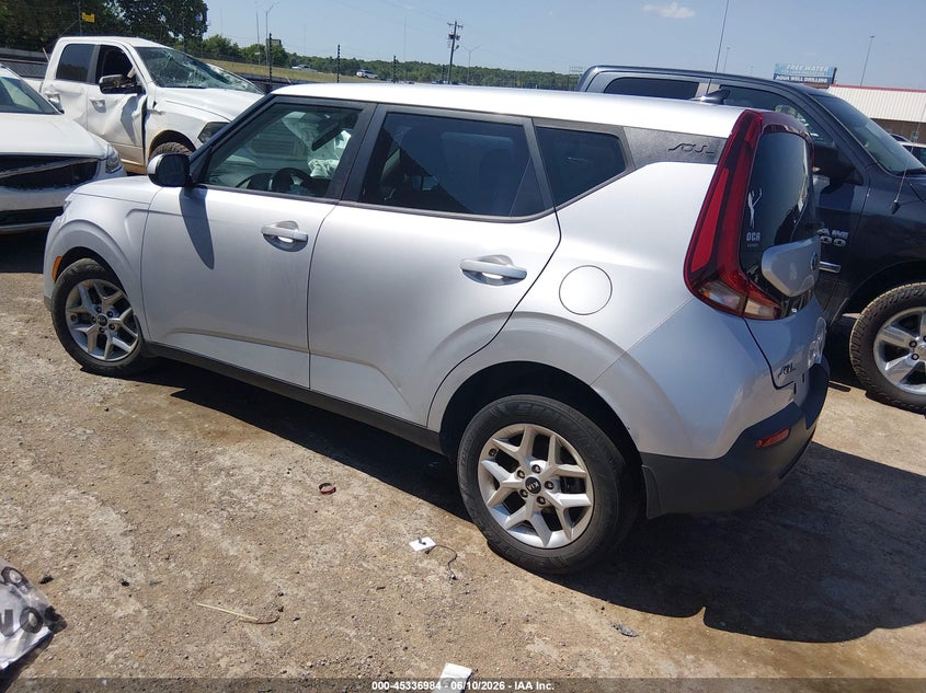 2020 Kia Soul VIN KNDJ23AU7L7732414 IAAI salvage auction — FRONT END, Salvage (Oklahoma), sold $1,600 on 2026-07-22 (photo 3)