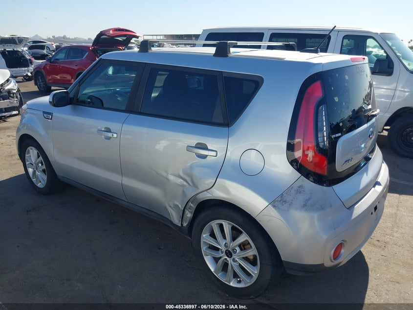 2019 Kia Soul VIN KNDJP3A55K7656331 IAAI salvage auction — LEFT SIDE, Salvage Title, sold $1,800 on 2026-08-01 (photo 6)