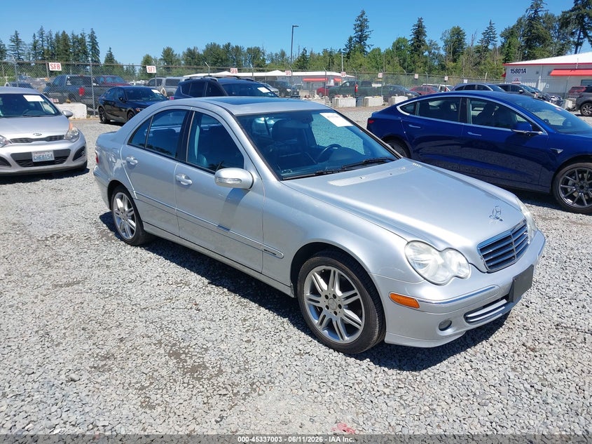 2007 Mercedes-benz C class VIN WDBRF54H67F935029 IAAI salvage auction — SIDE, Bill Of Sale (Washington), sold $475 on 2026-07-08 (photo 1)
