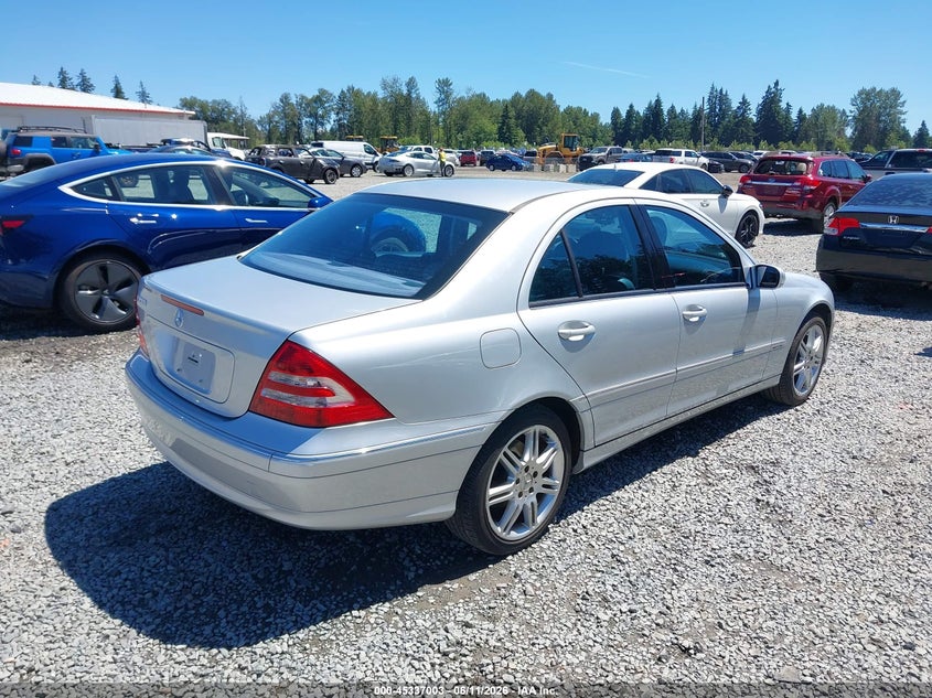 2007 Mercedes-benz C class VIN WDBRF54H67F935029 IAAI salvage auction — SIDE, Bill Of Sale (Washington), sold $475 on 2026-07-08 (photo 4)