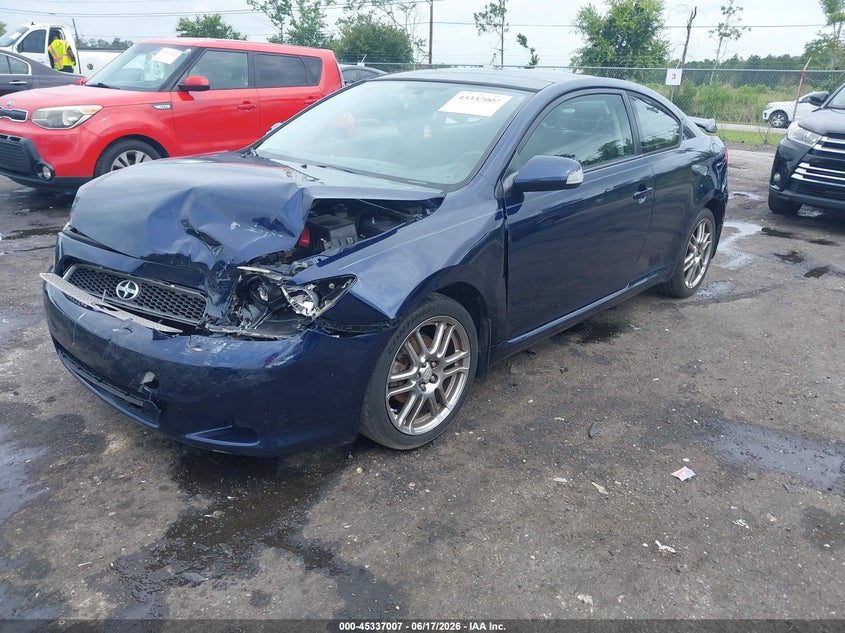 2007 Scion Tc VIN JTKDE167370191767 IAAI salvage auction — FRONT END, Rebuildable (Florida), sold $825 on 2026-07-07 (photo 2)