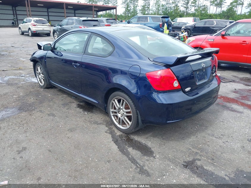 2007 Scion Tc VIN JTKDE167370191767 IAAI salvage auction — FRONT END, Rebuildable (Florida), sold $825 on 2026-07-07 (photo 3)