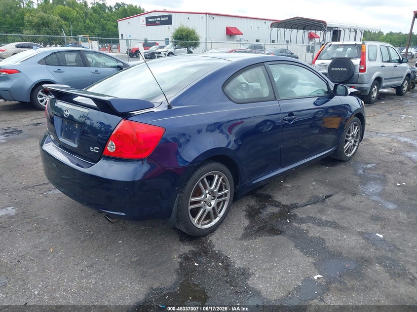2007 Scion Tc VIN JTKDE167370191767 IAAI salvage auction — FRONT END, Rebuildable (Florida), sold $825 on 2026-07-07 (photo 4)