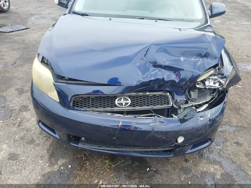 2007 Scion Tc VIN JTKDE167370191767 IAAI salvage auction — FRONT END, Rebuildable (Florida), sold $825 on 2026-07-07 (photo 6)