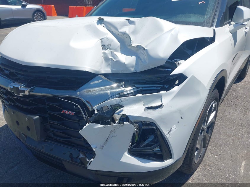 2022 Chevrolet Blazer VIN 3GNKBERS3NS153631 IAAI salvage auction — LEFT FRONT, Salvage Title, sold $5,500 on 2026-07-20 (photo 6)