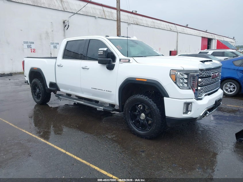 2021 Gmc SIERRA VIN 1GT49REY3MF320250 IAAI salvage auction — THEFT, Original (Texas), sold $30,250 on 2026-07-30 (photo 1)