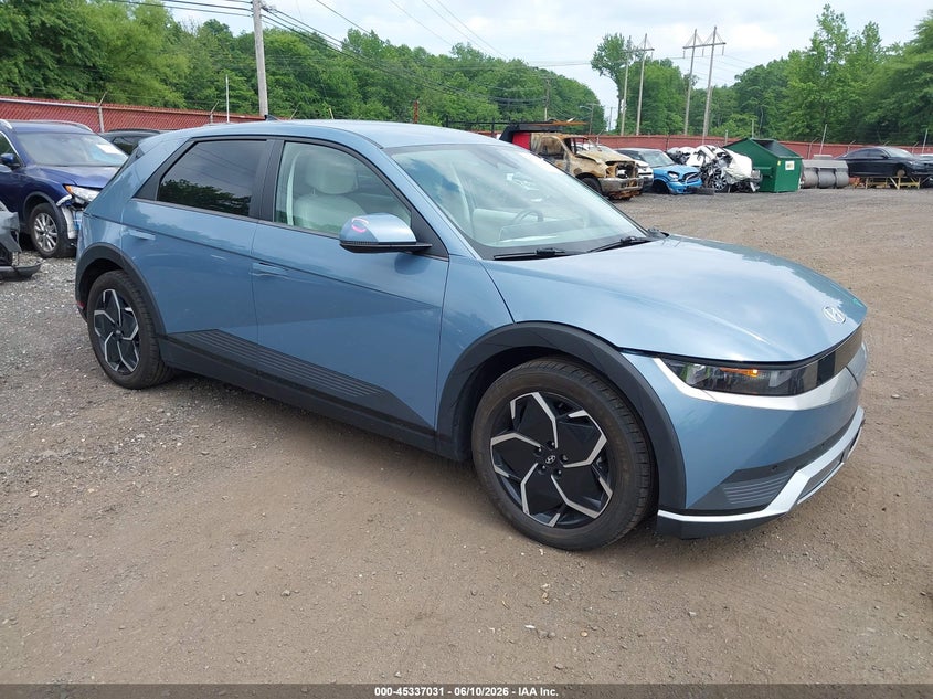 2022 Hyundai Ioniq 5 VIN KM8KNDAF7NU103805 IAAI salvage auction — FRONT END, Salvage Title, sold $9,500 on 2026-07-17 (photo 1)