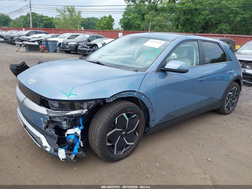 2022 Hyundai Ioniq 5 VIN KM8KNDAF7NU103805 IAAI salvage auction — FRONT END, Salvage Title, sold $9,500 on 2026-07-17 (photo 6)