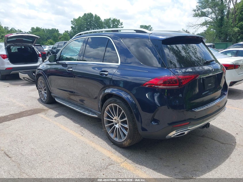 2022 Mercedes-benz Gle VIN 4JGFB4KB1NA643643 IAAI salvage auction — FRONT END, Salvage Title, sold $21,200 on 2026-07-29 (photo 3)