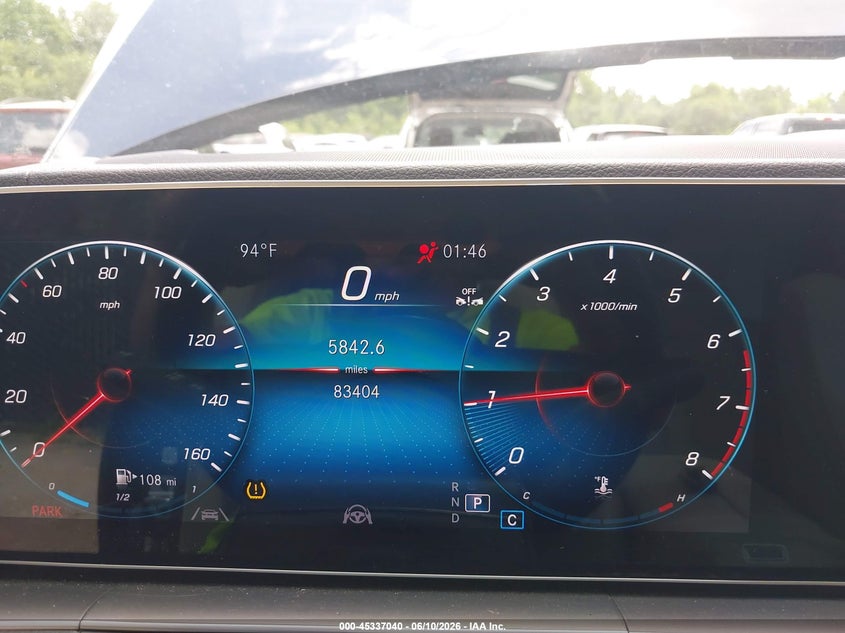 2022 Mercedes-benz Gle VIN 4JGFB4KB1NA643643 IAAI salvage auction — FRONT END, Salvage Title, sold $21,200 on 2026-07-29 (photo 7)
