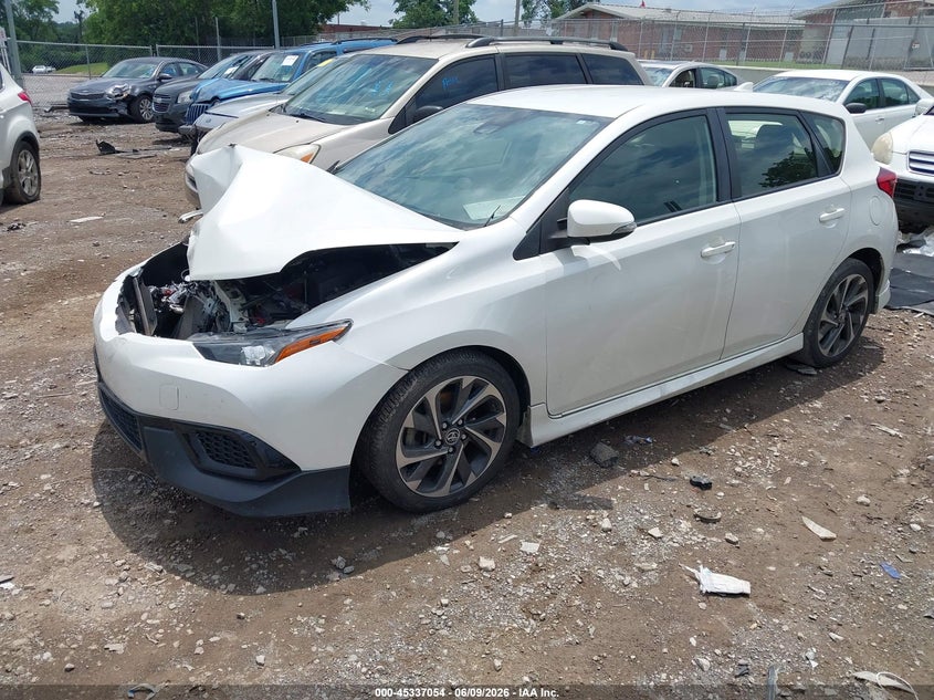 2017 Toyota Corolla VIN JTNKARJE1HJ533352 IAAI salvage auction — FRONT END, Salvage Title, sold $2,550 on 2026-07-30 (photo 2)